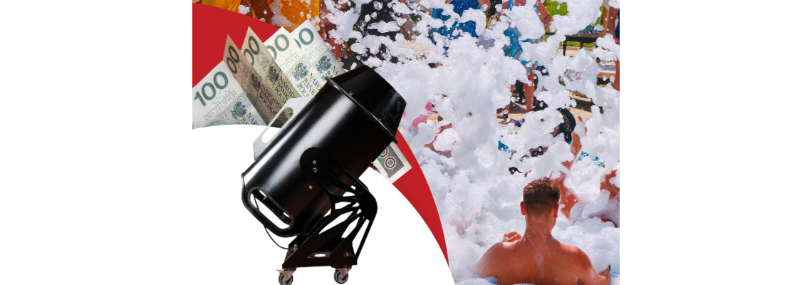 Ile można zarobić na wytwornicy piany? Biznesplan na lato